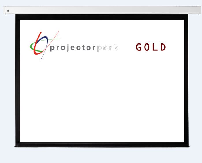 projectorpark gold motorlu projeksiyon perdesi