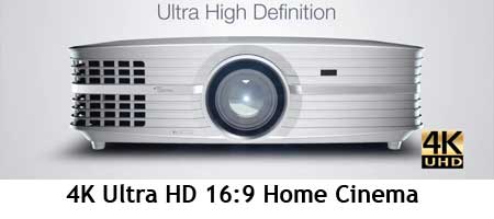 4k ultra hd sinema projeksiyonlar