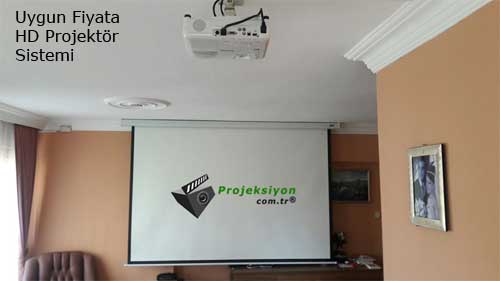 hd home sinema projektör kurulumu