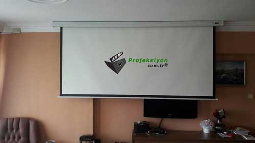 uygun fiyata ev sinema hd projektör kurulum