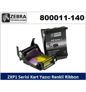 Zebra ZXP1 Kart Yazıcı Ribon Renkli 800011-140