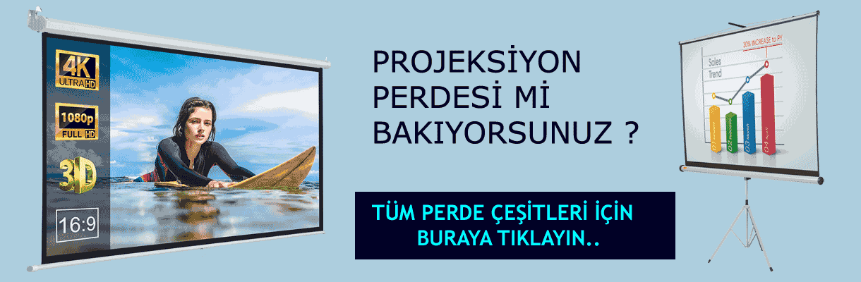 Projeksiyon Perdesi Çeşitleri