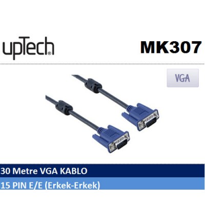 Uptech MK307 VGA Projeksiyon Kablosu (30 metre)