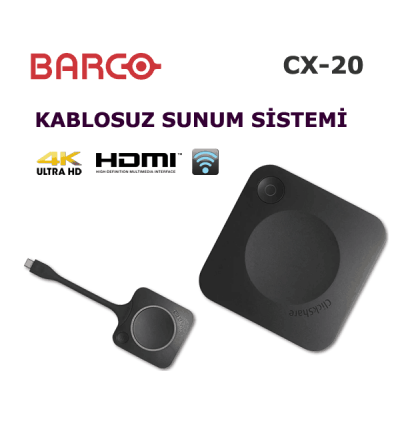 Barco ClickShare CX-20 Kablosuz Sunum Cihazı