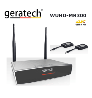 GERATECH WUHD-MR300 Kablosuz Görüntü-Ses Aktarım Cihazı