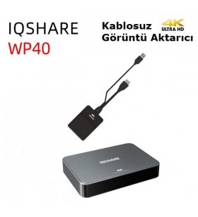 IQSHARE WP40 4K UHD Kablosuz Görüntü Aktarım Sistemi IQSHARE WP40 4K UHD Kablosuz Görüntü Aktarım Sistemi