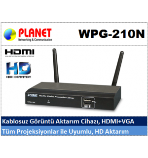 PLANET WPG-210N Kablosuz Görüntü Aktarım Cihazı