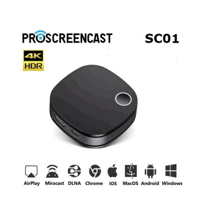 PROSCREENCAST SC01 Kablosuz Görüntü Aktarım Cihazı