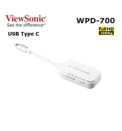 VIEWSONIC WPD-700 Kablosuz Görüntü Aktarım Cihazı