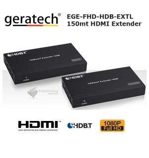 Geratech Full HD HDBaseT HDMI Extender 150mt