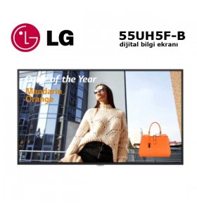 LG 55UH5F-B Profesyonel Monitör Dijital Bilgi Ekranı 55"