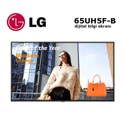 LG 65UH5F-B Profesyonel Monitör Dijital Bilgi Ekranı 65"