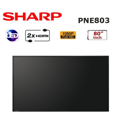 SHARP PN-E803 80 inch PROFESYONEL LED MONİTÖR