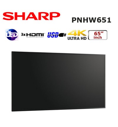SHARP PN-HW651 65 inch PROFESYONEL LED MONİTÖR