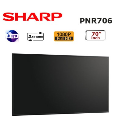 SHARP PN-R706 70 inch PROFESYONEL LED MONİTÖR