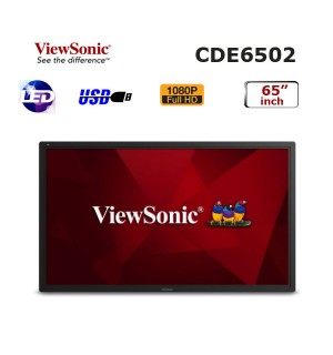 Viewsonic 65 inch PROFESYONEL LED MONİTÖR CDE6502