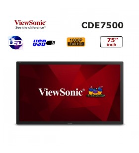 Viewsonic 75 inch PROFESYONEL LED MONİTÖR CDE7500