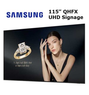SAMSUNG QHFX 115 inch UHD 4K SIGNAGE PROFESYONEL EKRAN