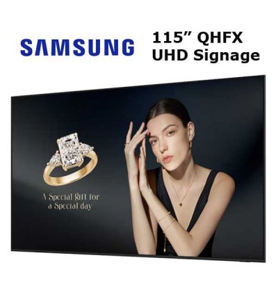 SAMSUNG QHFX 115 inch UHD 4K SIGNAGE PROFESYONEL EKRAN