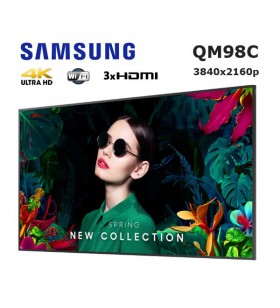 SAMSUNG QM98C 98 inch PROFESYONEL CRYSTAL UHD SIGNAGE EKRAN