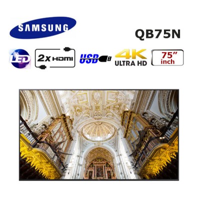 SAMSUNG QB75N 75 inch PROFESYONEL LED MONİTÖR