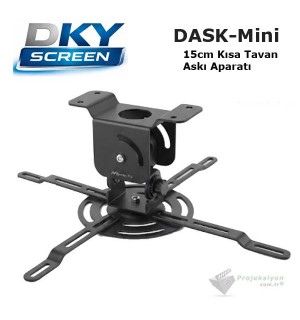 DKYSCREEN DASK-Mini Projeksiyon Tavan Askı Aparatı (15cm) DKYSCREEN DASK-Mini Projeksiyon Tavan Askı Aparatı (15cm)