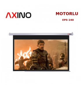 AXINO-EPS-240 MOTORLU 240x200cm PROJEKSİYON PERDESİ