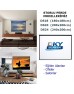 DKYSCREEN DS-18 Storlu Projeksiyon Perdesi (180x180cm)