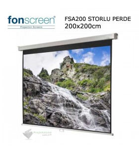FONSCREEN FSA200 Storlu 200x200cm Projeksiyon Perdesi