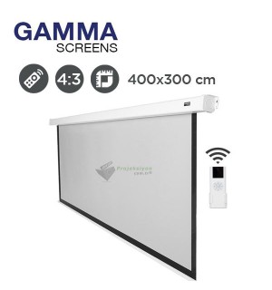 Gamma Screens Motorlu Projeksiyon Perdesi (400x300cm) 