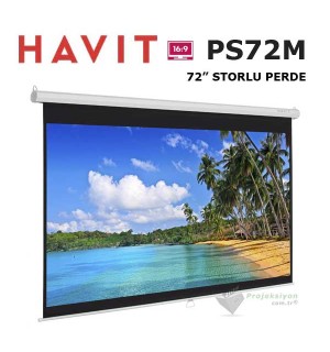 HAVIT PS72M Storlu Projeksiyon Perdesi 72 inch