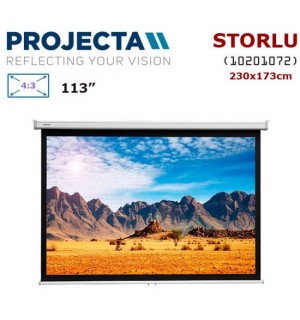 PROJECTA 10201072 Storlu Projeksiyon Perdesi (230x173cm) 