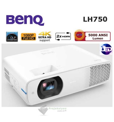 BenQ LH750 DLP Full HD LED 5000 Ansi Lümen Projeksiyon Cihazı BenQ LH750 DLP Full HD LED 5000 Ansi Lümen Projeksiyon Cihazı