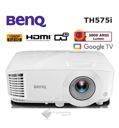 BenQ TH575i Full HD Google TV Lisanslı Ev Sinema Projeksiyon Cihazı BenQ TH575i Full HD Google TV Lisanslı Ev Sinema Projeksiyon Cihazı