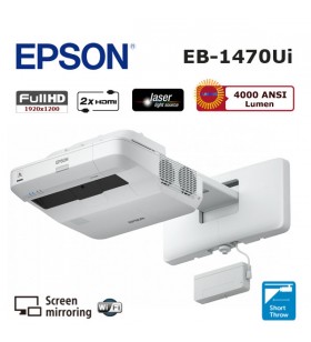 EPSON EB-1470Ui Kısa Mesafe Full HD Lazer Kablosuz Projeksiyon