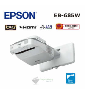 Epson EB-685W Ultra Kısa Mesafe Projeksiyon
