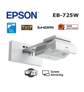 Epson EB-725W Lazer Projeksiyon Cihazı (Ultra Kısa Mesafe)