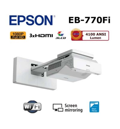 Epson EB-770Fi UST İnteraktif Lazer Projeksiyon Cihazı Epson EB-770Fi UST İnteraktif Lazer Projeksiyon Cihazı