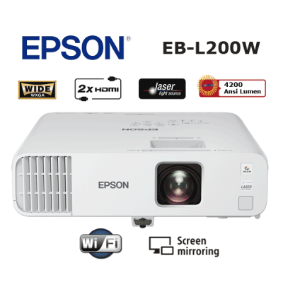 Epson EB-L200W HD Lazer Projeksiyon Cihazı