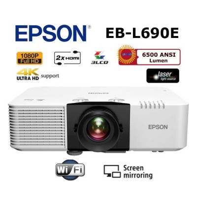 Epson EB-L690E 4KE Full HD Lazer Projeksiyon Cihazı