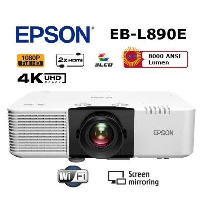 Epson EB-L890E Full HD Lazer 4KE Projeksiyon Cihazı
