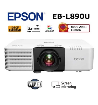 Epson EB-L890U Full HD Lazer Projeksiyon Cihazı