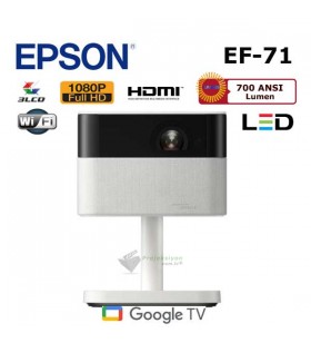 EPSON EF-71 Lifestudio Flex Full HD LED Google TV Ev Sinema Projeksiyon Cihazı EPSON EF-71 Lifestudio Flex Full HD LED Google TV Ev Sinema Projeksiyon Cihazı