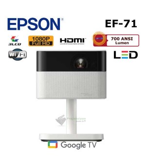 EPSON EF-71 Lifestudio Flex Full HD LED Google TV Ev Sinema Projeksiyon Cihazı EPSON EF-71 Lifestudio Flex Full HD LED Google TV Ev Sinema Projeksiyon Cihazı