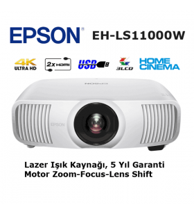 Epson EH-LS11000W 4K Lazer Sinema Projeksiyon