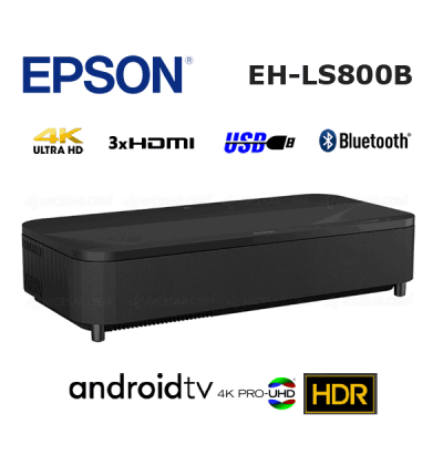 Epson EH-LS800B Android 4K Lazer Ev Sinema Projeksiyonu