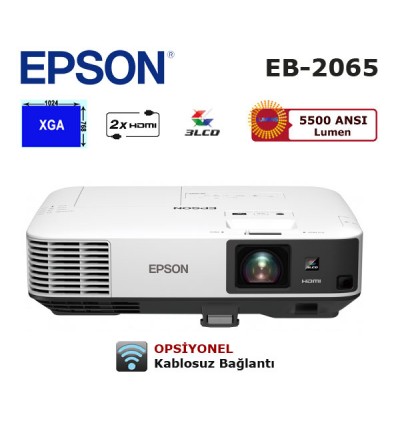 EPSON EB-2065 Wi-Fi Kablosuz Projeksiyon Cihazı