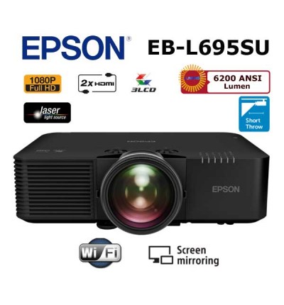 Epson EB-L695SU Kısa Mesafe Full HD Lazer Projeksiyon Cihazı