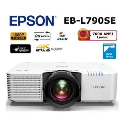 Epson EB-L790SE Full HD Lazer Kısa Mesafe Projeksiyon Cihazı