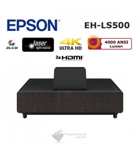 Epson EH-LS500B Lazer Ev Sinema Projeksiyonu